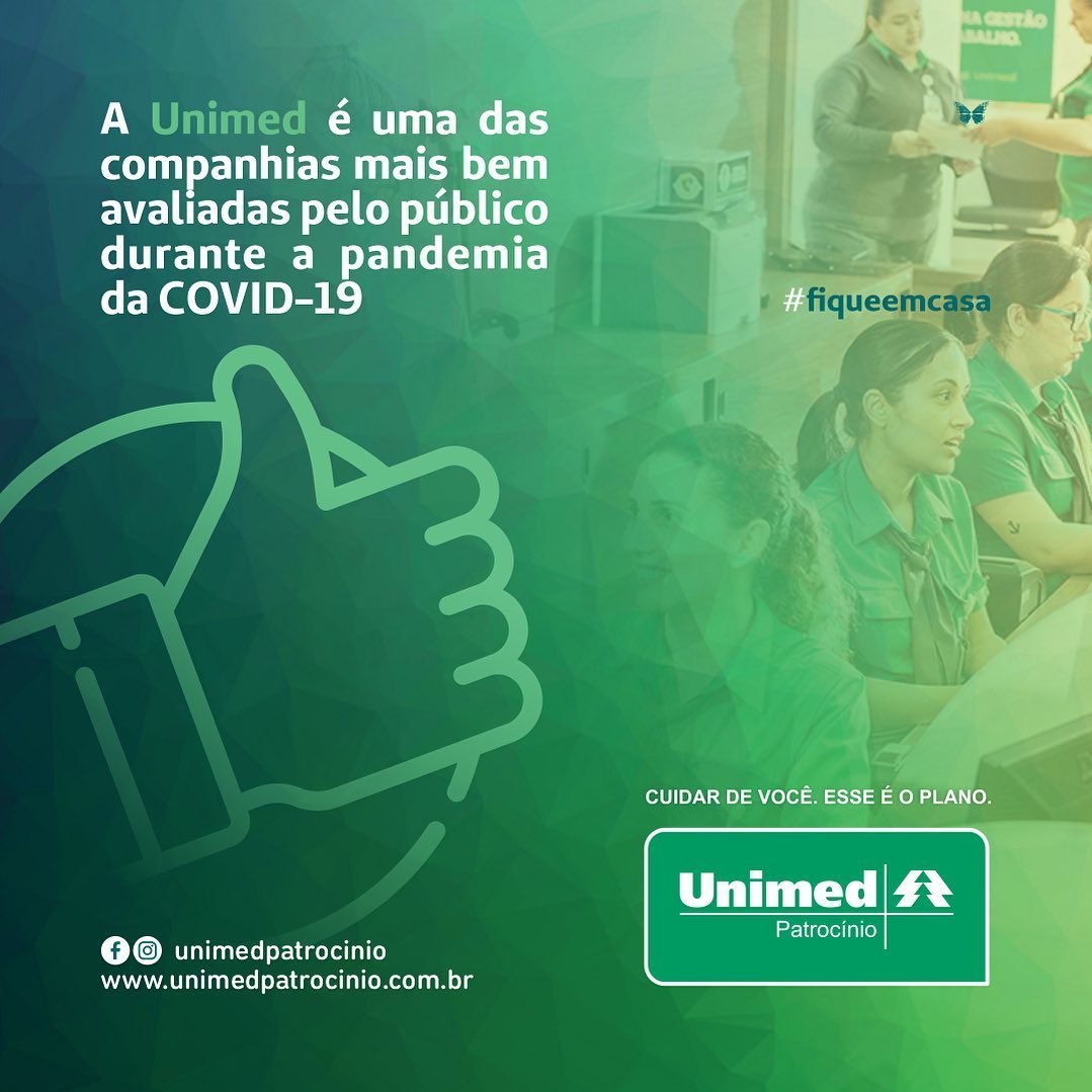 A Unimed é uma das companhias mais bem avaliadas pelo público durante a