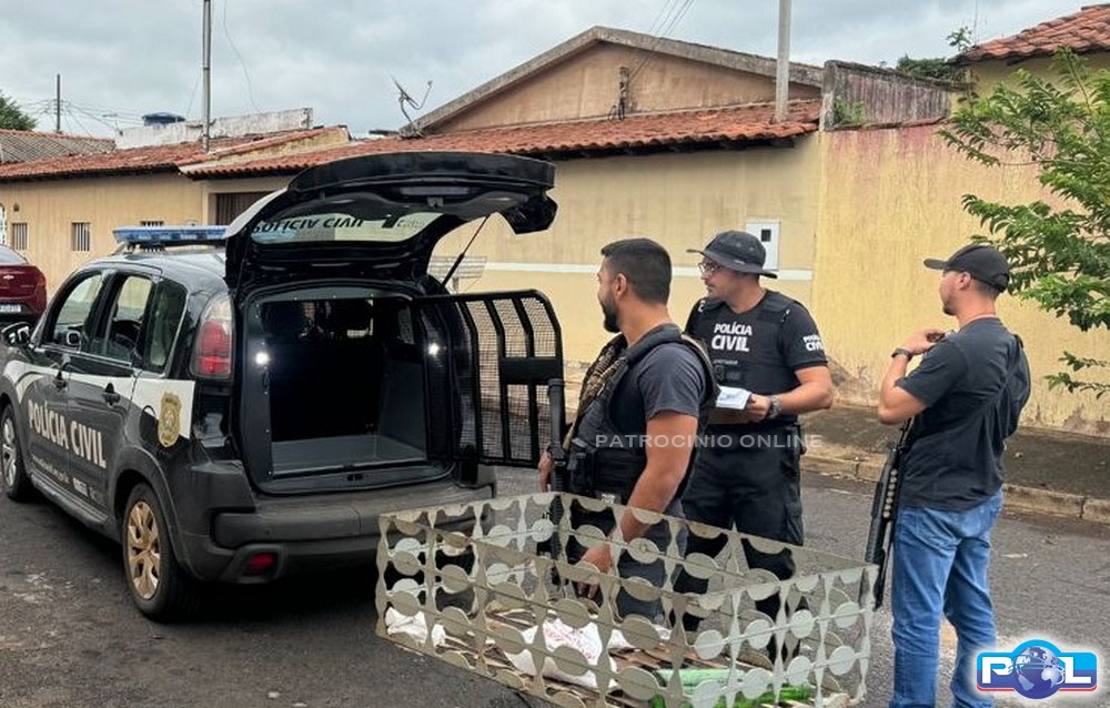 Polícia Civil prende em Uberlândia investigado por arrombar cofre de