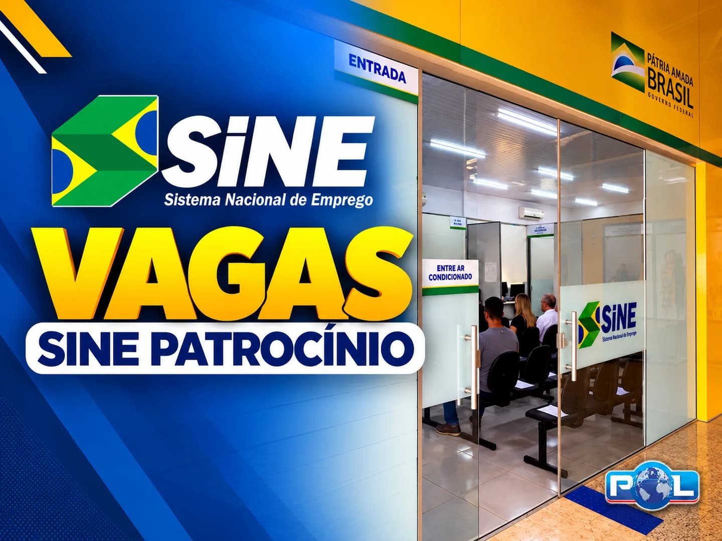 SINE  Patrocínio 390 vagas de empregos disponíveis - Atualização 26/10/26
