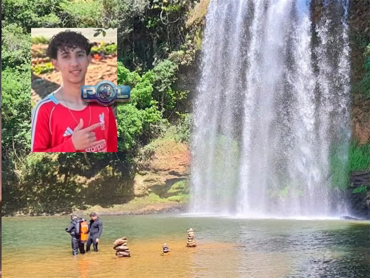 Bombeiros encontram corpo de jovem natural de Patos de Minas que desapareceu na Cachoeira dos Borges 