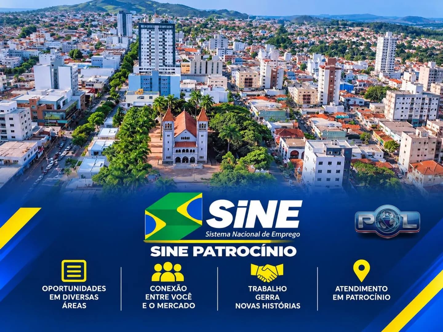 Vaga de empregos SINE Patrocinio - MG - Atualização 30 de outubro