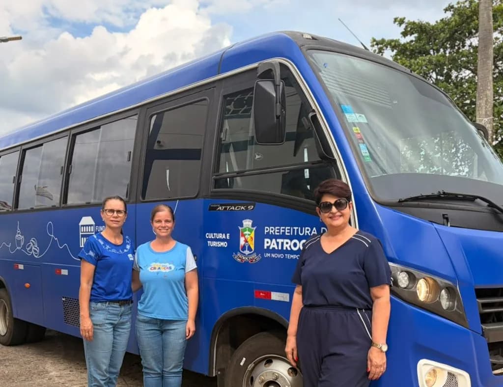 Prefeitura de Patrocínio disponibiliza micro-ônibus para o setor cultural