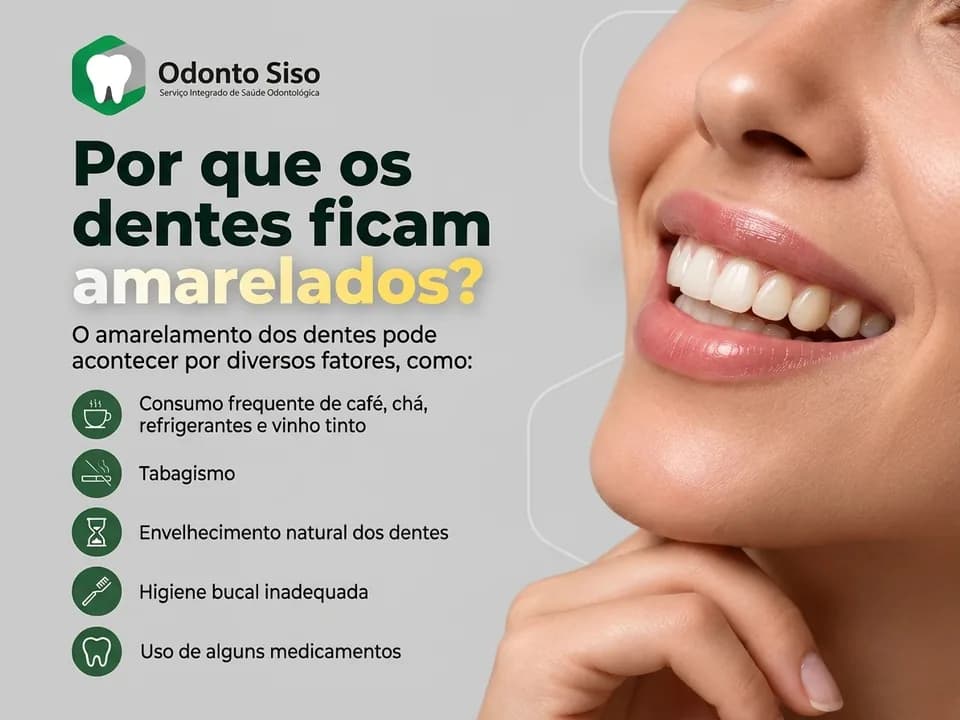 Odonto Siso oferece tratamento para quem deseja conquistar dentes mais brancos