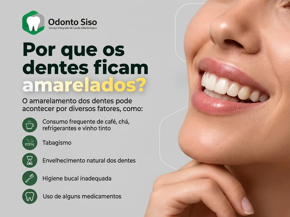 Odonto Siso oferece tratamento para quem deseja conquistar dentes mais brancos
