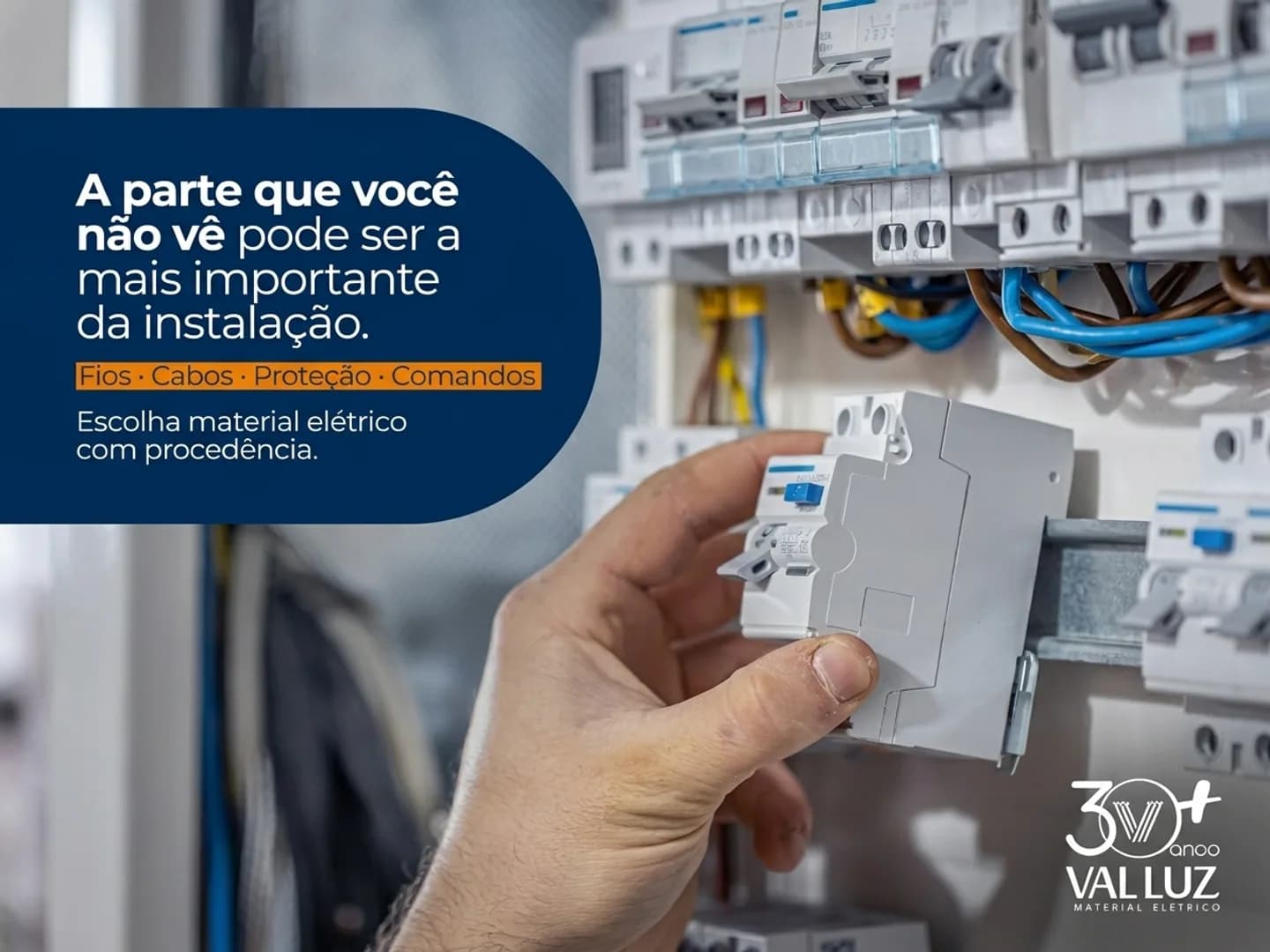 Val Luz oferece materiais elétricos para garantir mais segurança à sua obra