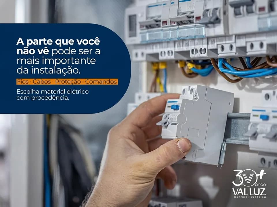 Val Luz oferece materiais elétricos para garantir mais segurança à sua obra