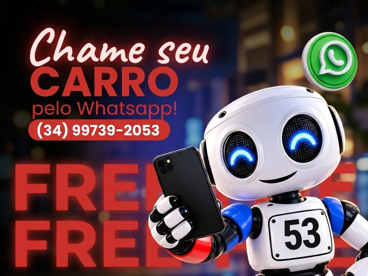53Driver inova e permite pedir seu carro direto pelo WhatsApp