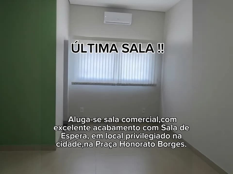 Clínica Santa Clara: Aluga-se sala comercial na Praça Honorato Borges.