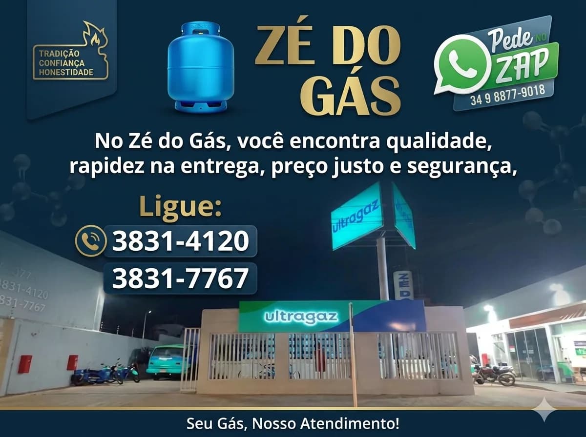 No Zé do Gás, o cliente encontra qualidade, segurança e preço justo em um só lugar.