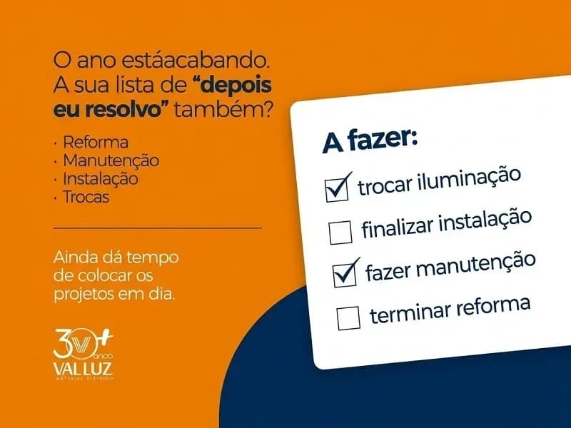 Val Luz ajuda a tirar do papel os projetos da sua casa ou empresa na reta final do ano