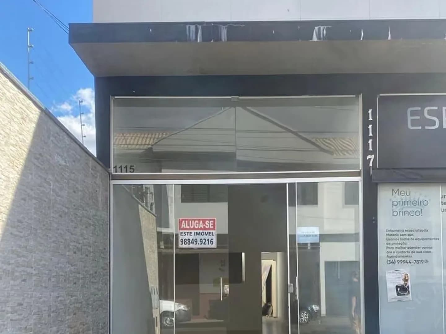 Alugo loja no centro de Patrocínio (MG) localizada na Rua Cesário Alvim 1115 (ao lado da Quitanderia)