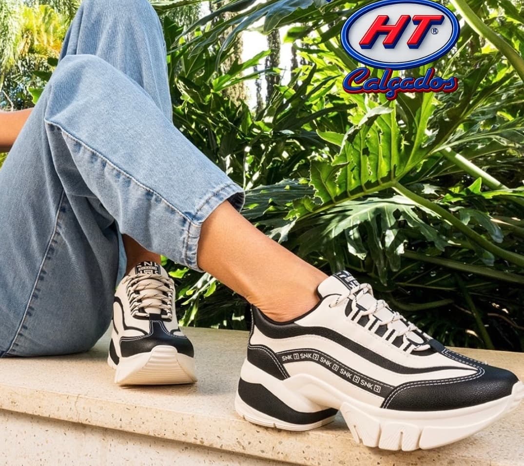 HT Calçados apresenta tênis que une estilo, conforto e estabilidade