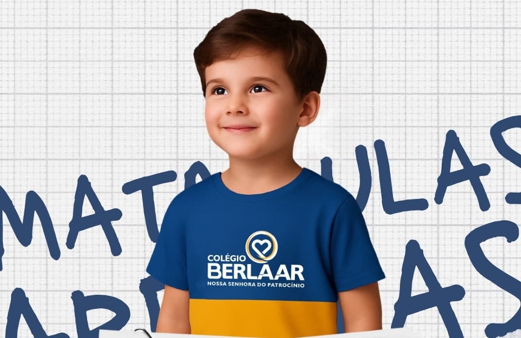 Colégio Berlaar Nossa Senhora do Patrocínio está com matrículas abertas para a Educação Infantil