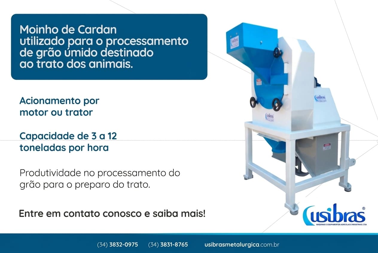 Usibras Metalúrgica apresenta solução de alta performance para processamento de grão úmido