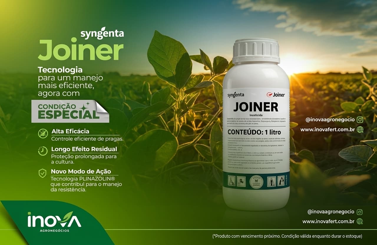 Loja Agrícola Inova apresenta solução da Syngenta para o manejo de pragas no café.
