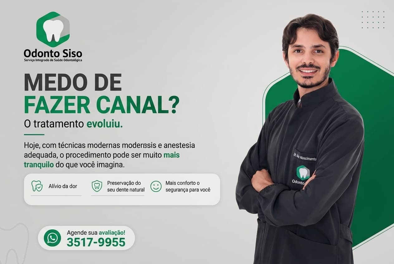 Medo de fazer canal? Na Odonto Siso, o tratamento evoluiu!