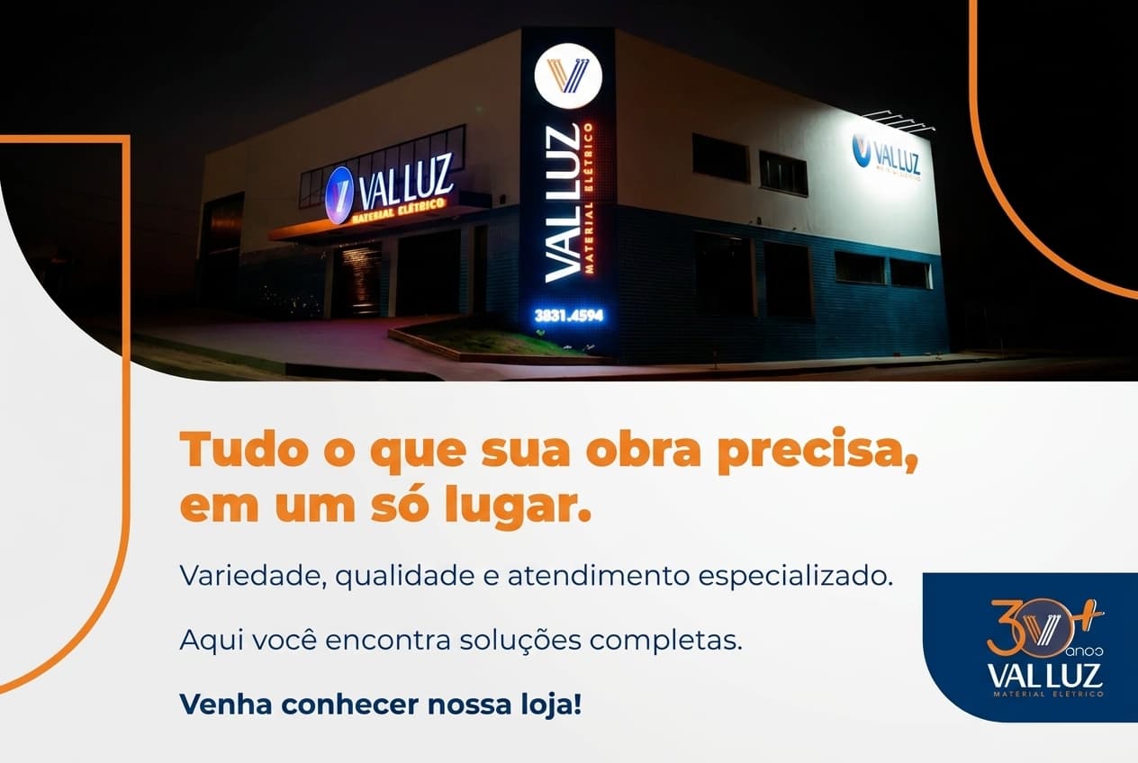 Construindo ou reformando? Val Luz tem tudo para facilitar sua obra