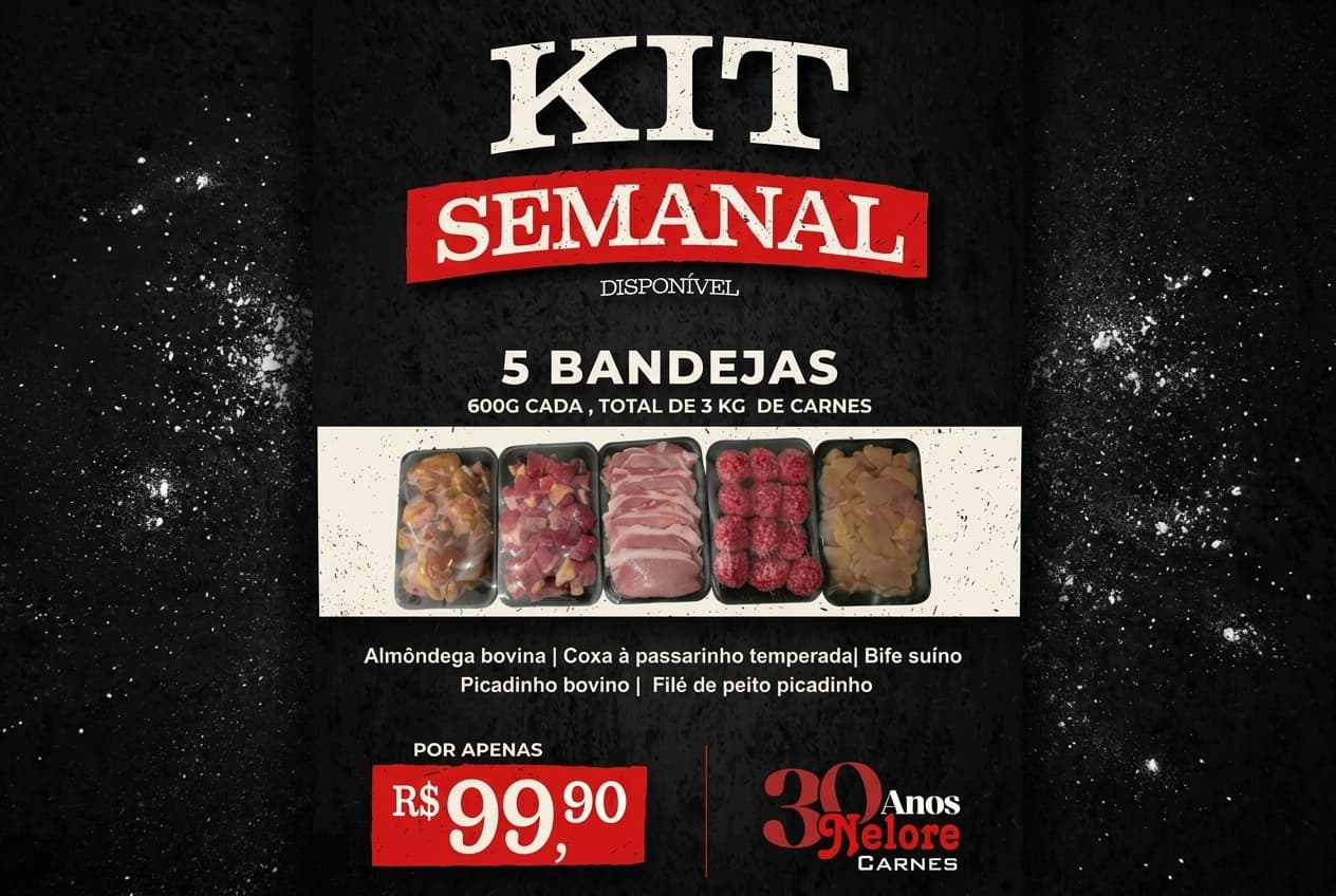 Lançamento Kit Semanal da NELORE CARNES