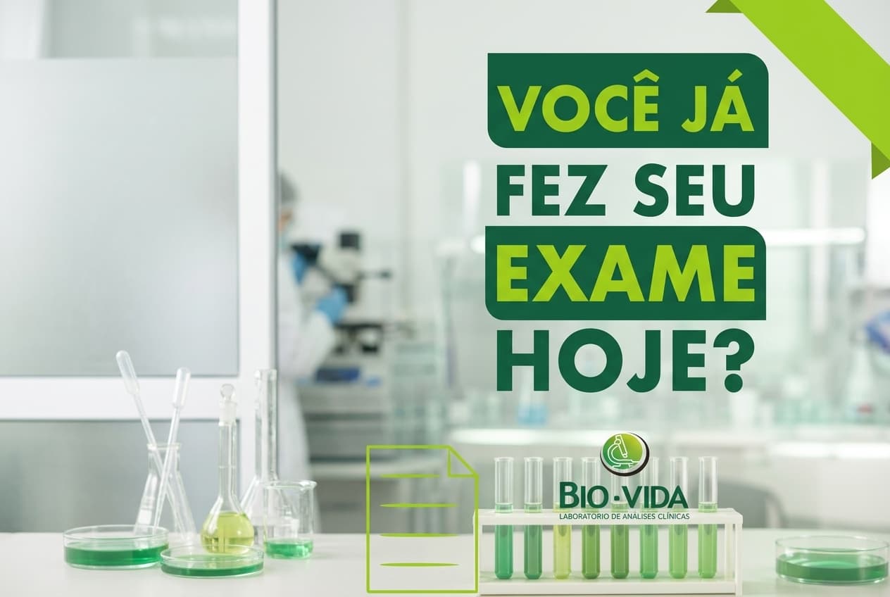 Laboratório Bio Vida reforça a importância de manter os exames em dia