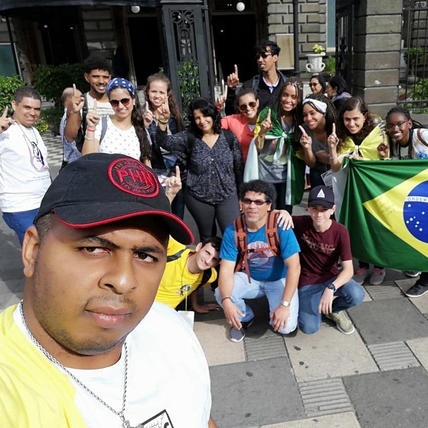 Jovens de Patrocínio já estão na Costa Rica para a pré Jornada Mundial da Juventude e em seguida seguem para a JMJ no Panamá