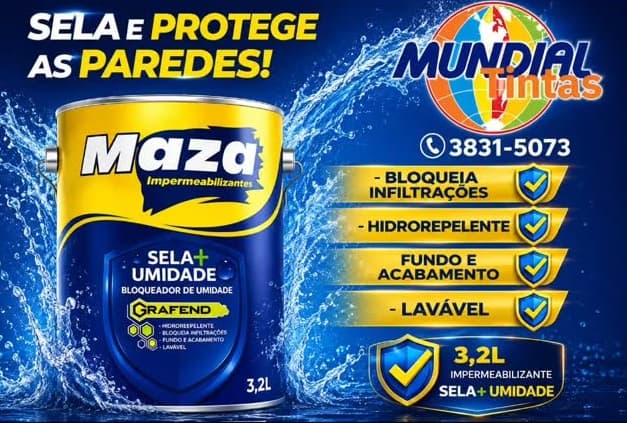 Mundial Tintas apresenta proteção inteligente para paredes e muros