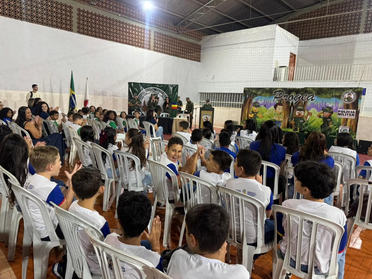 Polícia Militar Ambiental realiza formatura do PROGEA com cerca de 130 alunos em Patrocínio