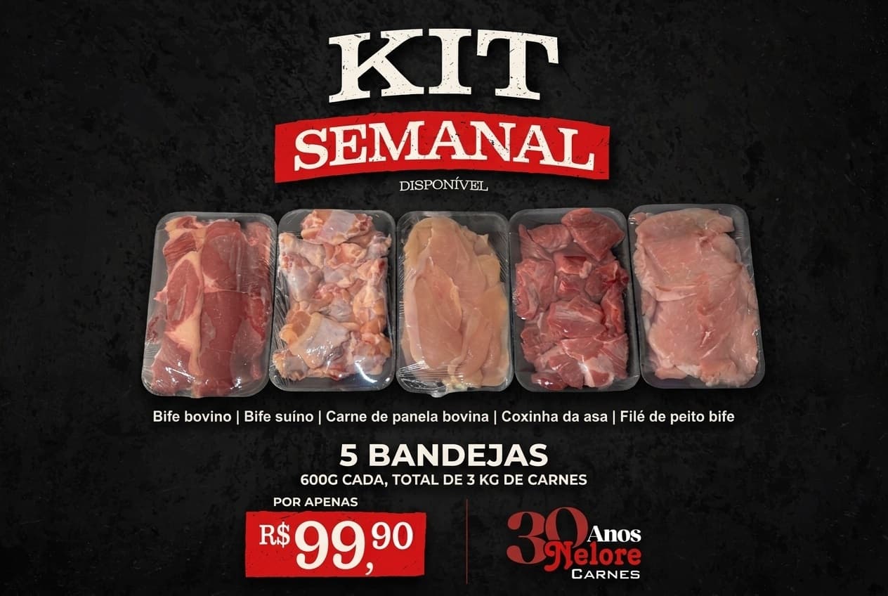 Lançamento Kit Semanal da NELORE CARNES