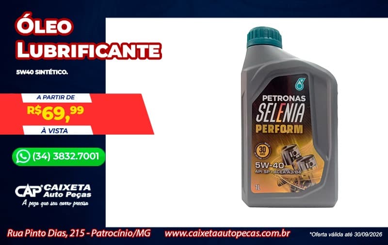 Caixeta Auto Peças destaca a importância da manutenção preventiva para economia, desempenho e segurança do veículo
