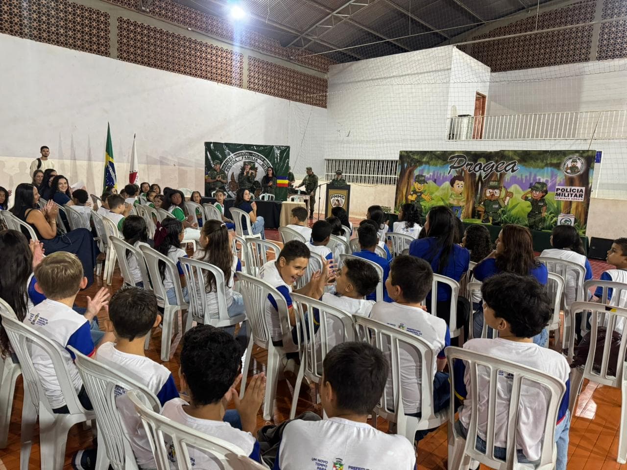 Polícia Militar Ambiental realiza formatura do PROGEA com cerca de 130 alunos em Patrocínio
