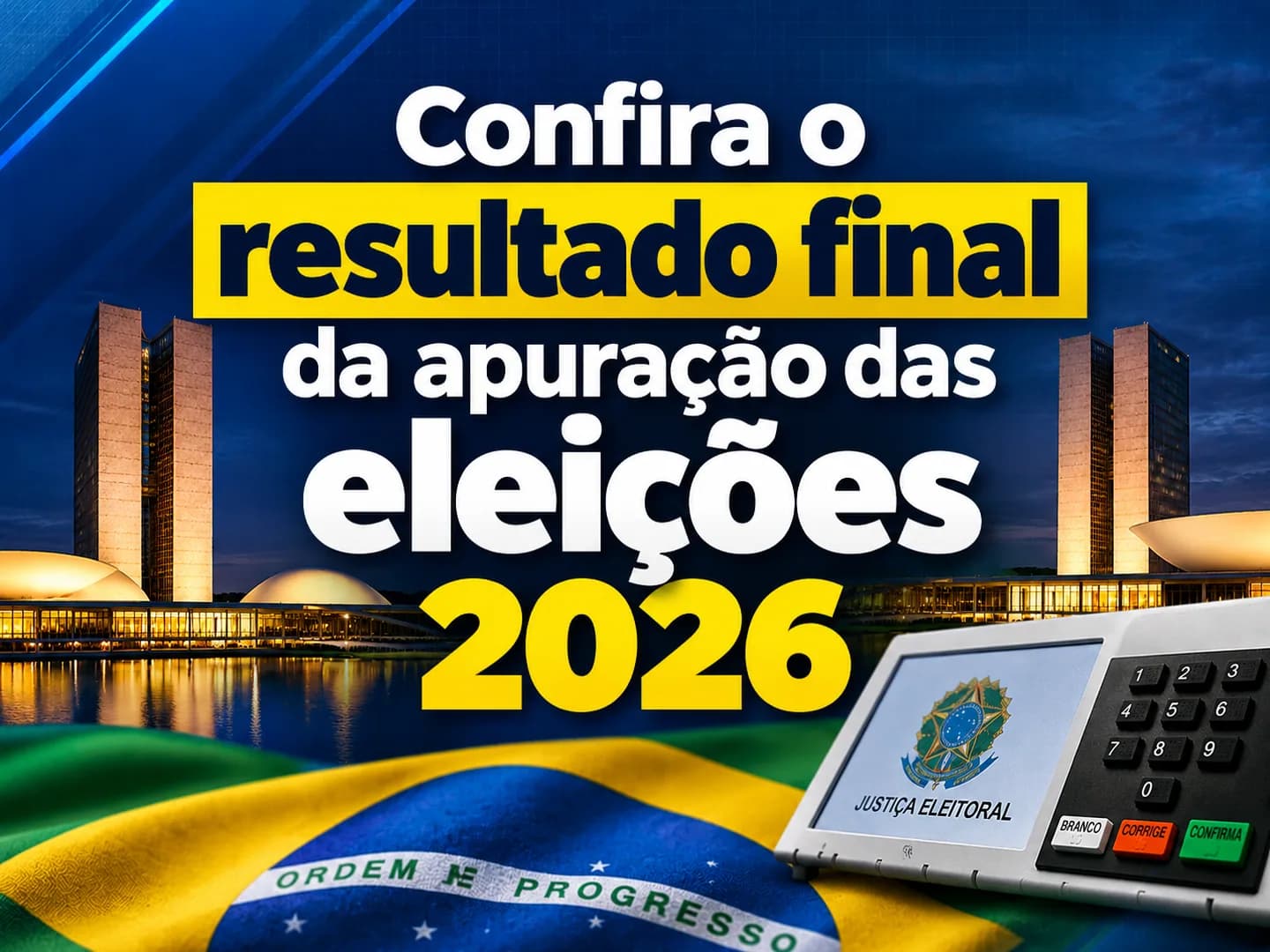 Confira os números da apuração que deram a reeleição a Lula