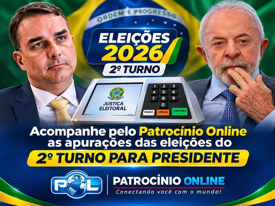 Acompanhe pelo Patrocínio Online a apuração das eleições do segundo turno para presidente