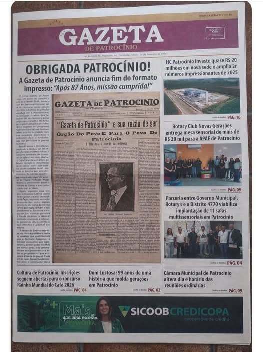 Notícia que pede Silêncio de Catedral...