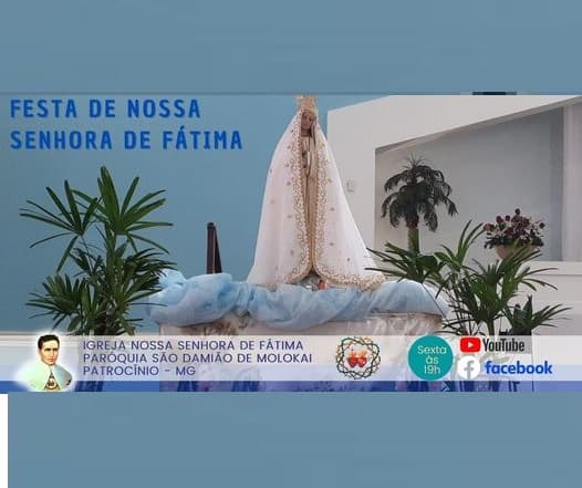 REVEJA a Santa Missa em louvor a Nossa Senhora de Fátima