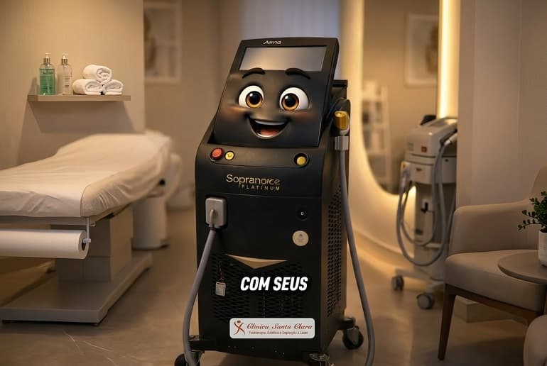 Lasers Soprano, considerado como os melhores Lasers para Depilação do Mercado Mundial / Clínica Santa Clara