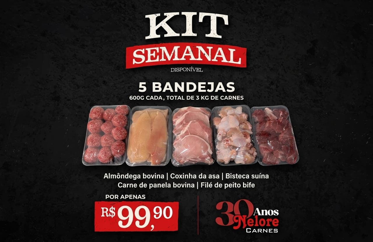 Lançamento Kit Semanal da NELORE CARNES