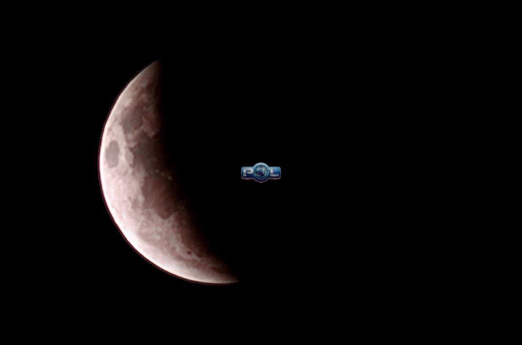 Leitor registra com belas fotos eclipse lunar parcial e envia imagens exclusivas do fenômeno em Patrocínio