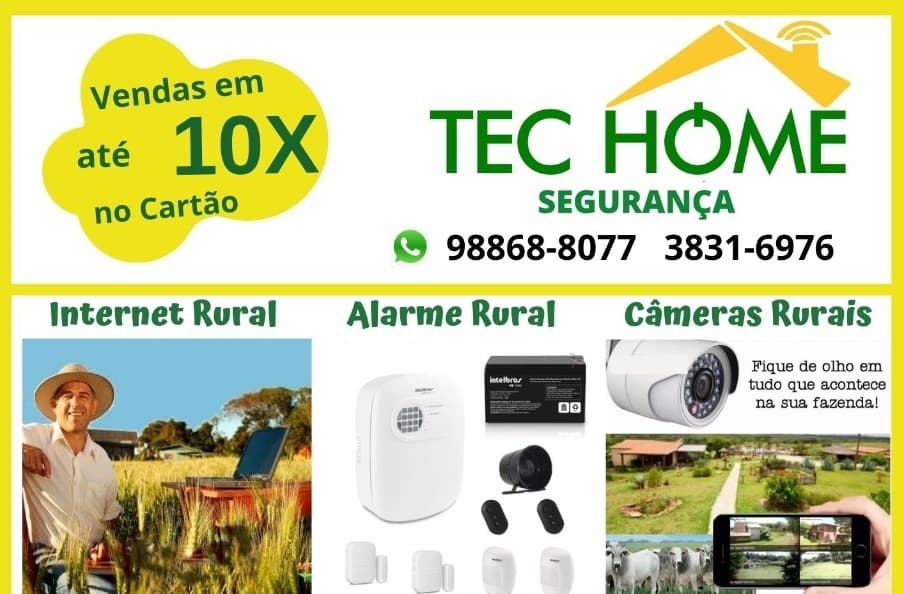 TEC HOME Segurança: Internet, alarme e câmaras rurais