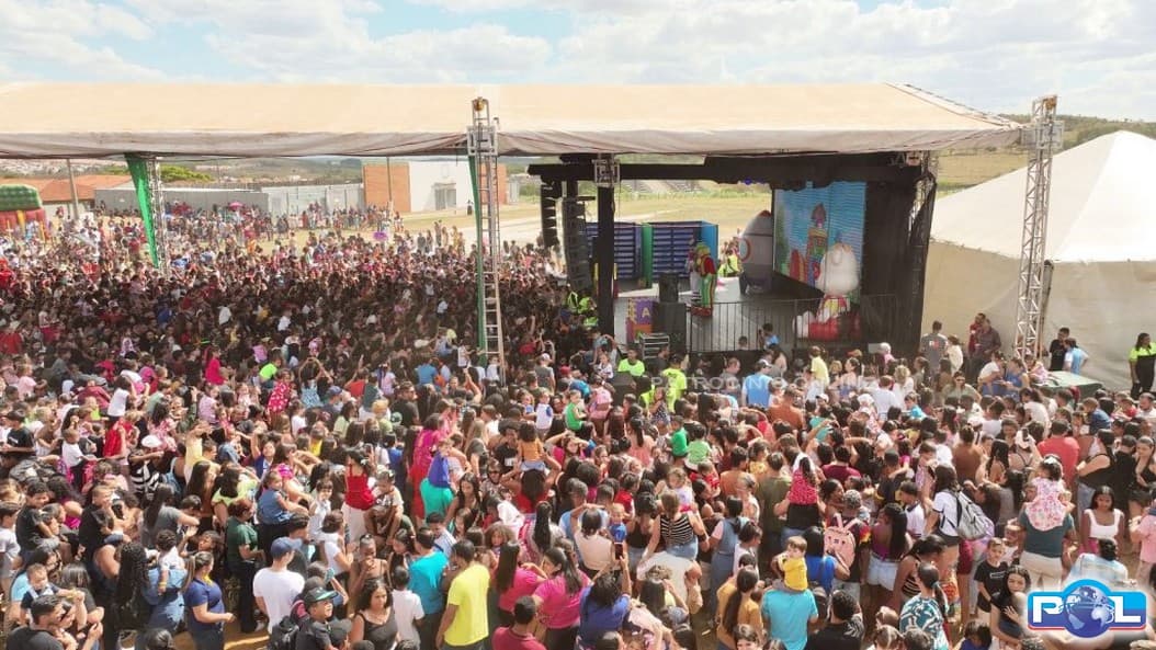 Dia das Crianças terá shows, brincadeiras e distribuição de brinquedos neste sábado na Praça da Bíblia