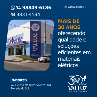 VALLUZ inicio outubro 25