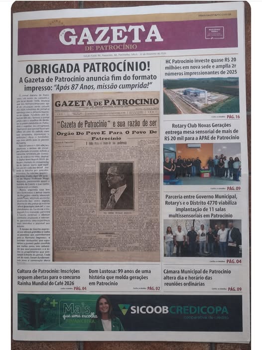 Notícia que pede Silêncio de Catedral...