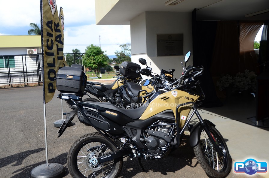 46º BPM recebe motocicletas para reforçar patrulhamento em Patrocínio e Monte Carmelo: foto 1