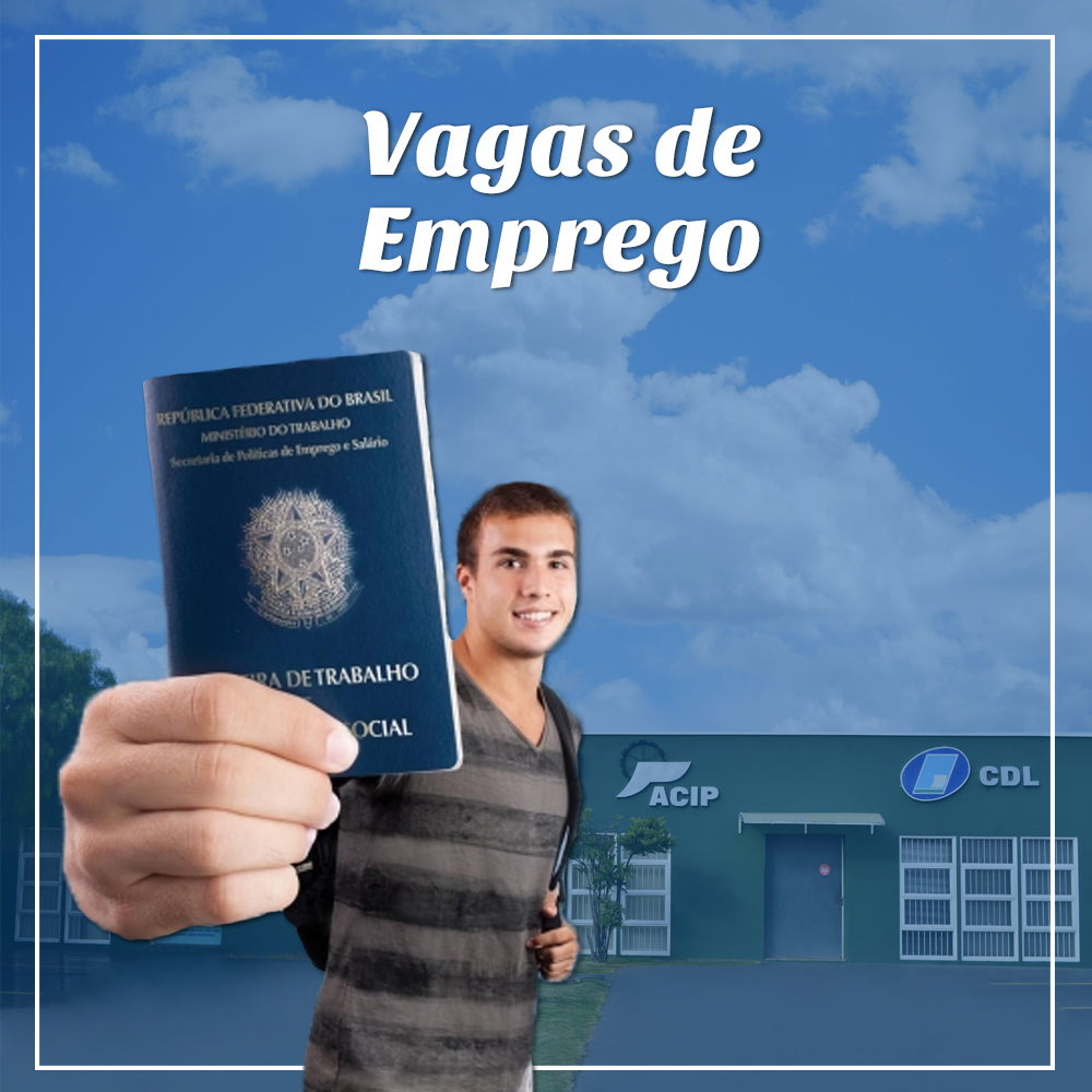 Vagas De Emprego ACIP/CDL