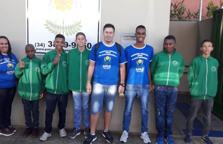 ATLETAS DA APAE DE PATROCINIO-MG, PARTICIPARAM DAS PARALIMPÍADAS ESCOLARES  ETAPA REGIONAL EM BRASÍLIA - JORNAL DE PATROCINIO