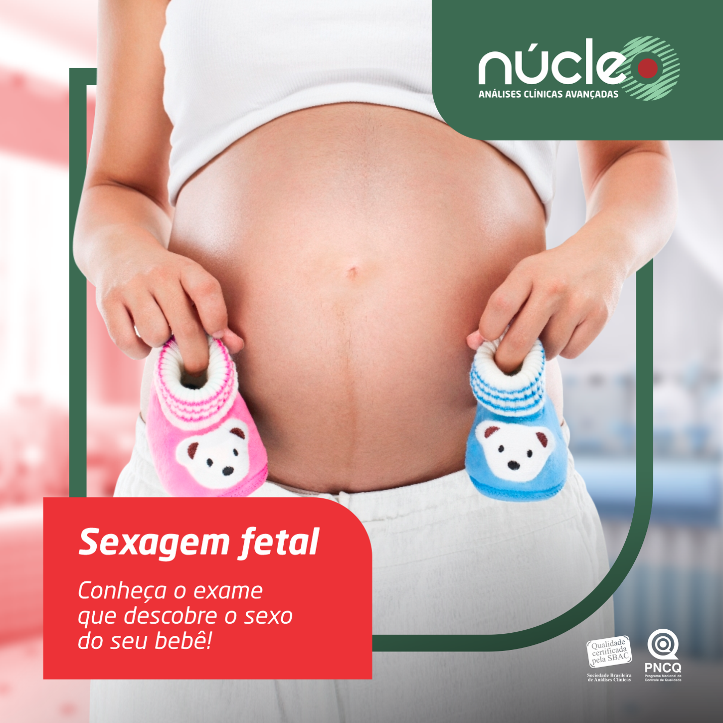 Sexagem fetal: conheça o exame para saber sexo do bebê