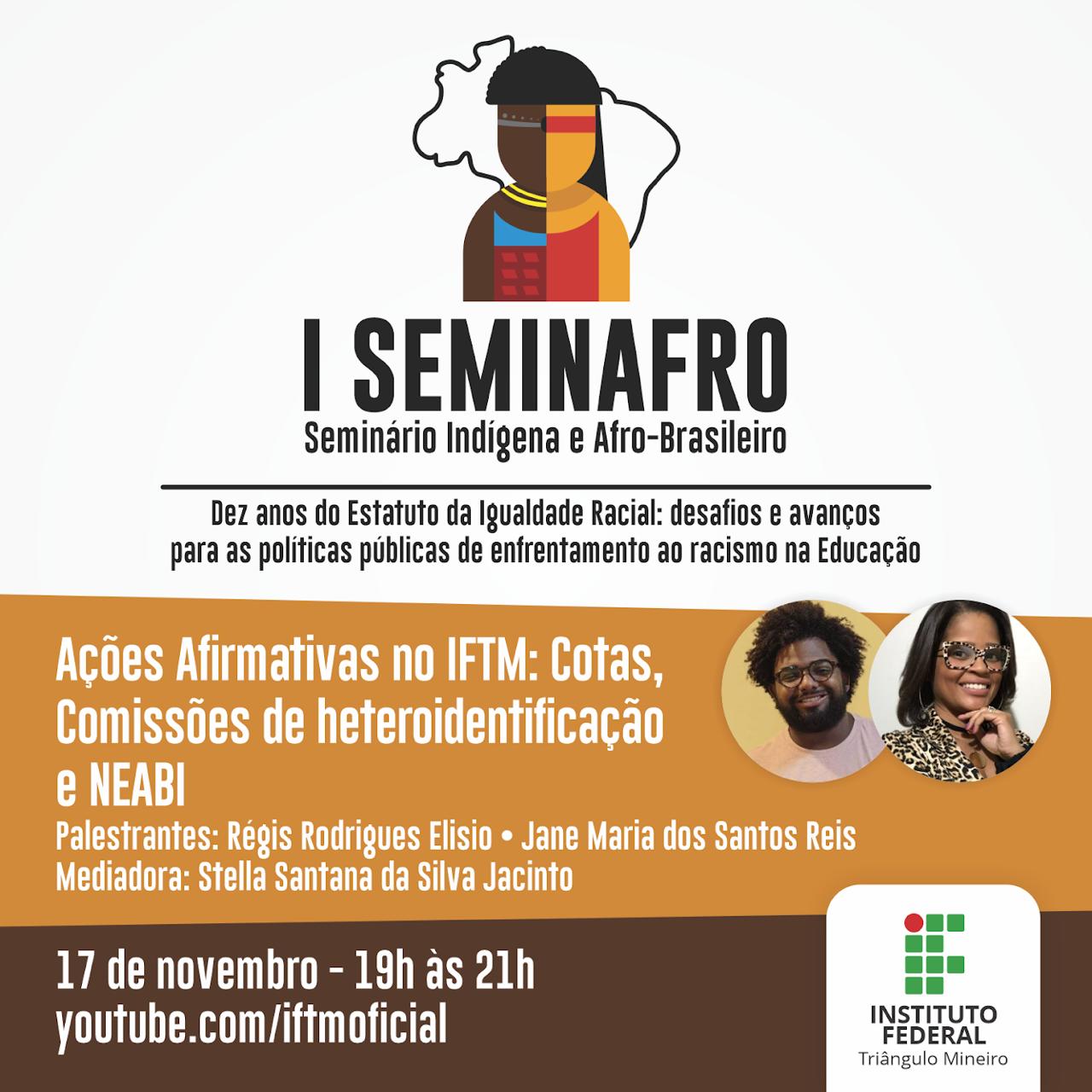 IFTM Campus Patrocínio realizará 1° Seminário de Meio Ambiente e Saúde