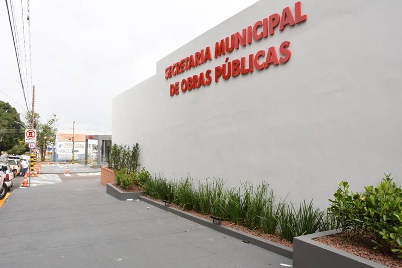 Com extensa programação inaugurada reconstrução da Secretaria Municipal de Obras Públicas (SEMOP)