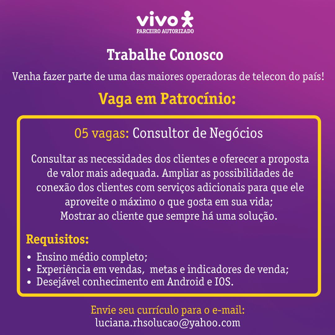 Vivo - Comm Parceiro Autorizado