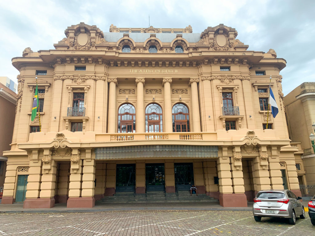 Theatro Pedro II parte do quarteirão paulista em Ribeirão Preto