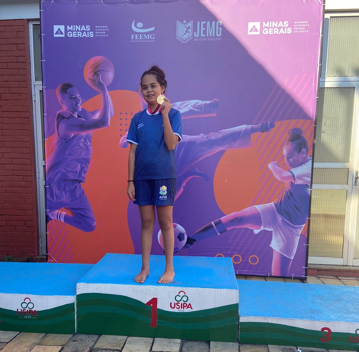 ATLETAS DA APAE DE PATROCINIO-MG, PARTICIPARAM DAS PARALIMPÍADAS ESCOLARES  ETAPA REGIONAL EM BRASÍLIA - JORNAL DE PATROCINIO