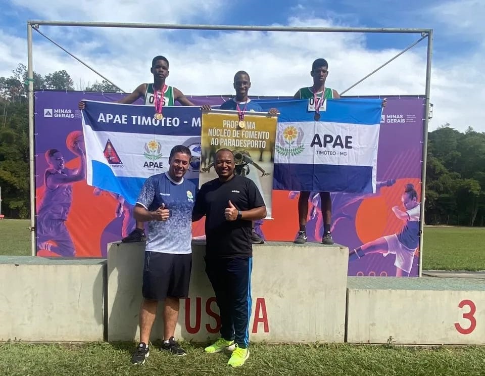 ATLETAS DA APAE DE PATROCINIO-MG, PARTICIPARAM DAS PARALIMPÍADAS ESCOLARES  ETAPA REGIONAL EM BRASÍLIA - JORNAL DE PATROCINIO